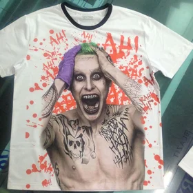 Футболки с полной запечаткой: Джокер (Отряд самоубийц)